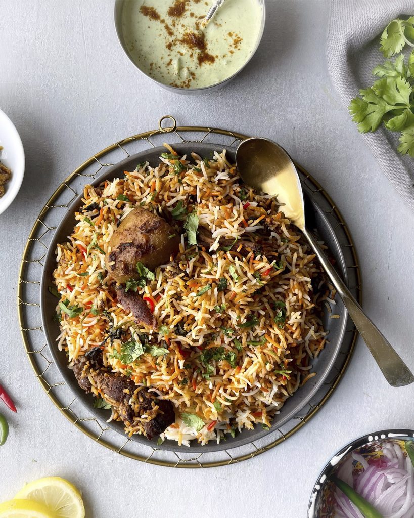 Karachi Style Chicken Biryani : Authentic Royal®